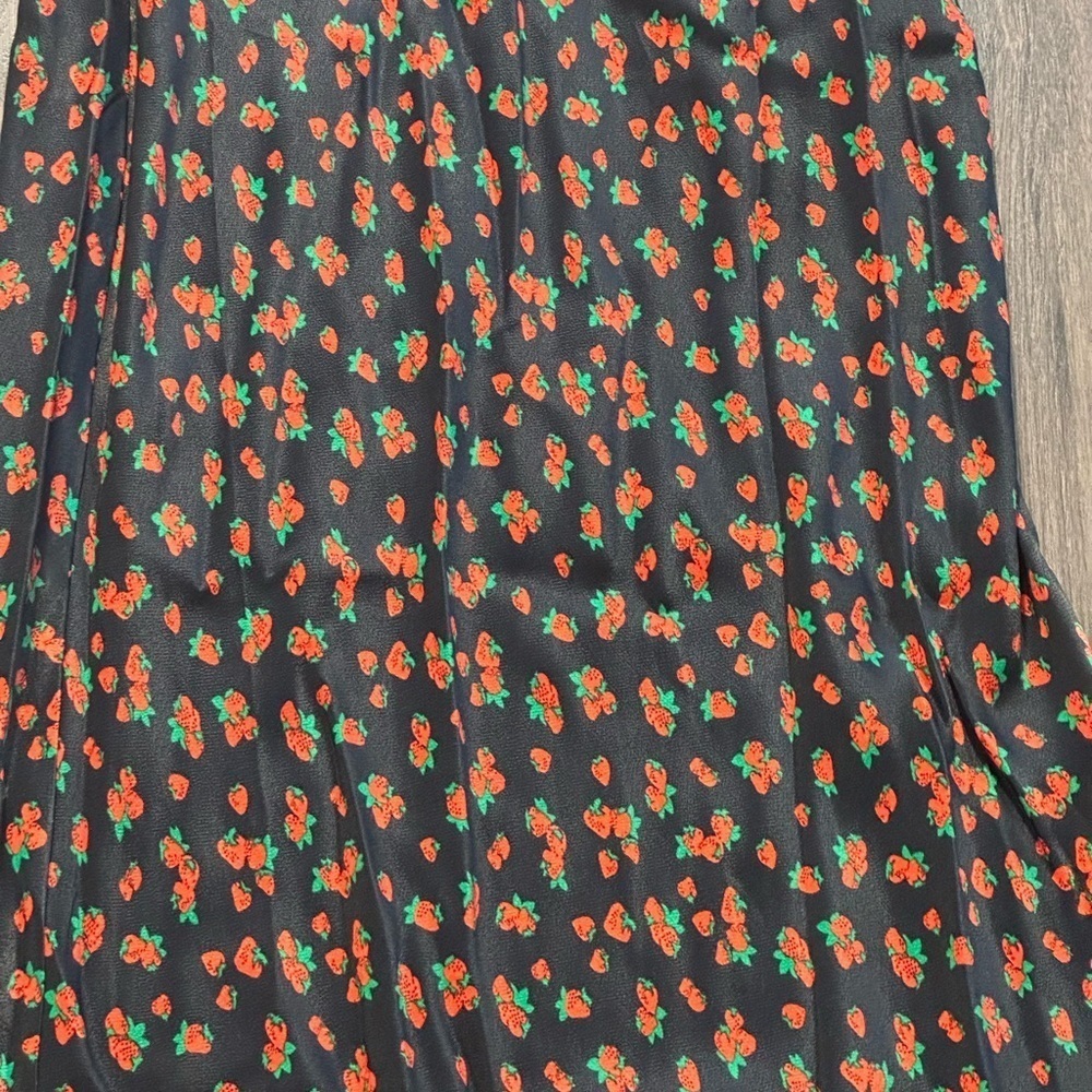 NWT! The Tilda Floral Strapless Black Slip Dress By Anthropologie - Multiple🚦 - Picture 8 of 13